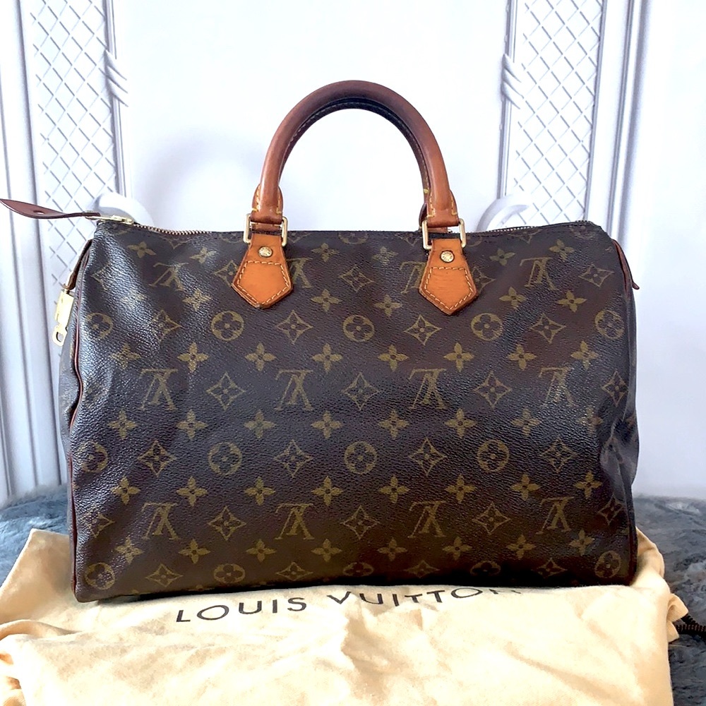 **SOLD**Louis Vuitton Speedy 35 Monogram Handbag